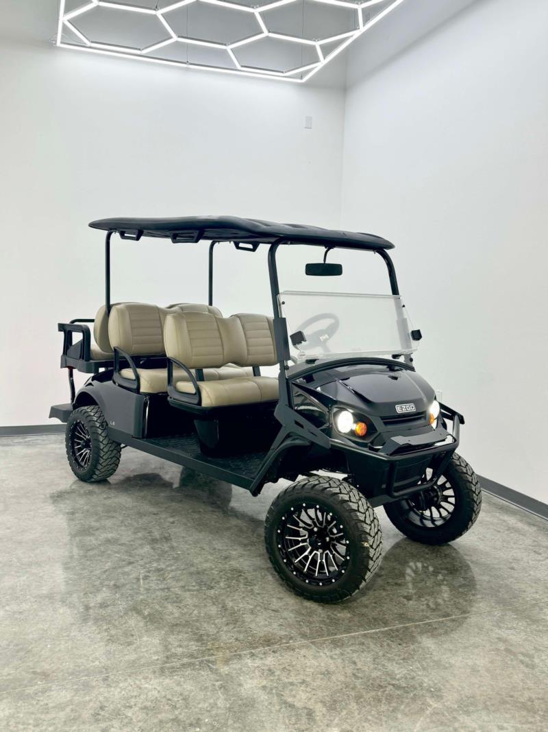 2023 E-Z-GO L6 LIFTED WITH EFI GAS ENGINE $2500 OFF MSRP!! Golf Cars