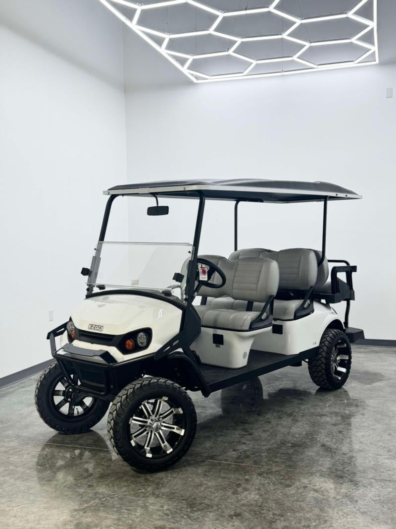 2023 E-Z-GO L6 LIFTED WITH EFI GAS ENGINE $2500 OFF MSRP!! Golf Cars